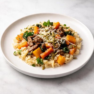 Image of Risotto with Autumn Vegetables