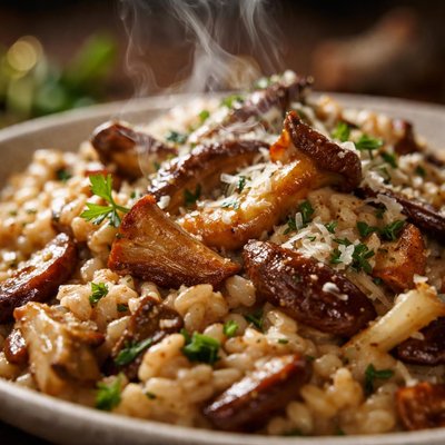 Image of Risotto with Dried Wild Mushrooms