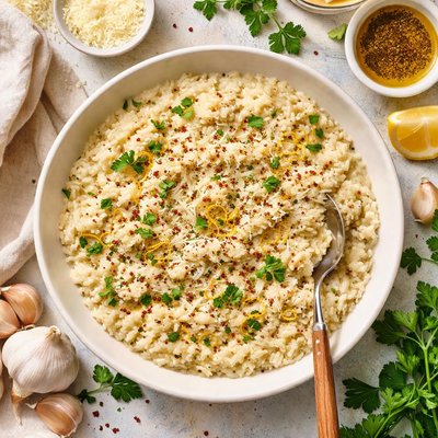 Image of Risotto with Garlic and Parmesan