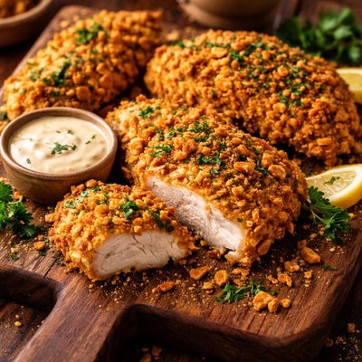 Image of Ritz Cracker Crumb Chicken