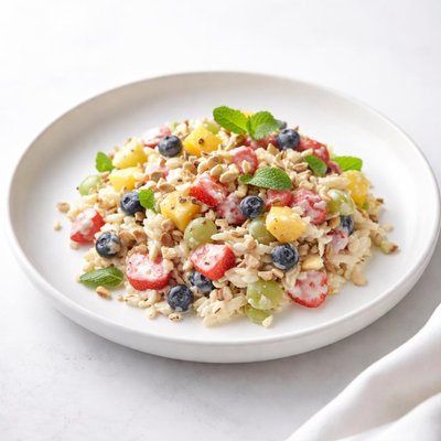 Image of Rizzo Salad Creamy Fruit Salad W Orzo