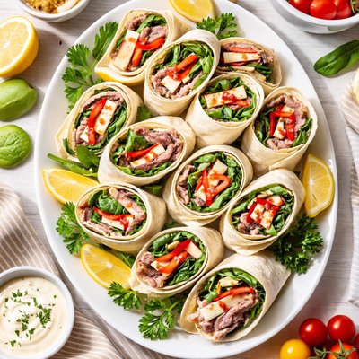 Image of Roast Beef and Cheese Rollups