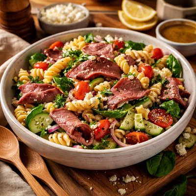 Image of Roast Beef Pasta Salad