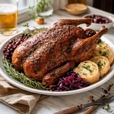 Image of Roast Duck Czech Style