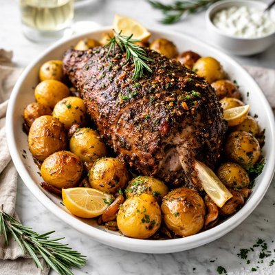 Image of Roast Lamb with Potatoes
