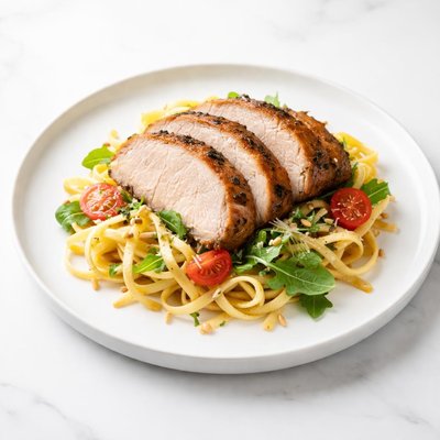 Image of Roast Pork Loin with Pasta