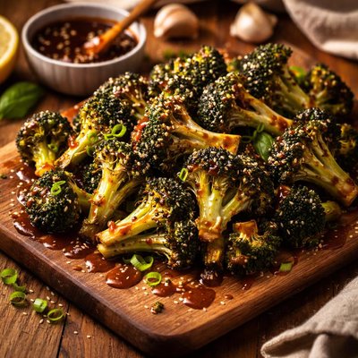 Image of Roast Teriyaki Broccoli