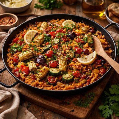 Image of Roast Vegetable Paella