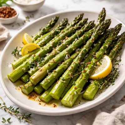 Image of Roasted Asparagus and Thyme