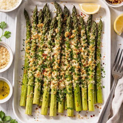 Image of Roasted Asparagus Parmesan