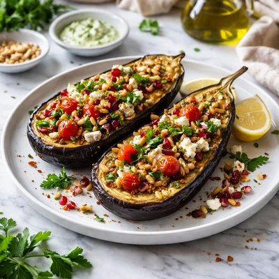 Image of Whole30 Roasted Aubergine