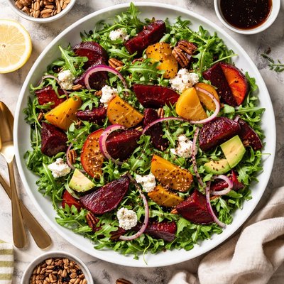 Image of Roasted Beet and Arugula Salad