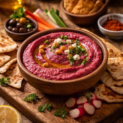 Image of Roasted Beet Hummus