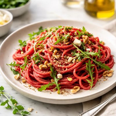 Image of Roasted Beet Pasta