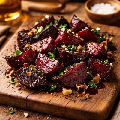 Image of Roasted Beets with Honey Balsamic Glaze