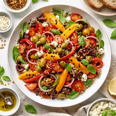 Image of Roasted Bell Pepper Salad