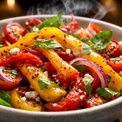 Image of Roasted Bell Peppers Salad