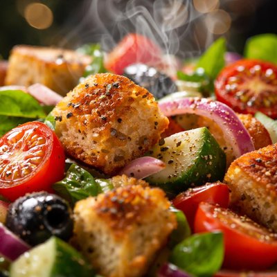 Image of Roasted Bread Salad
