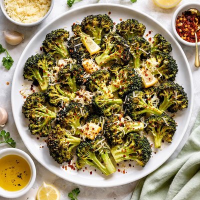 Image of Roasted Broccoli with Asiago