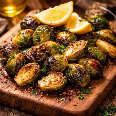 Image of Roasted Brussels Sprouts with Lemon