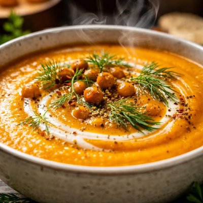 Image of Roasted Carrot Fennel Soup