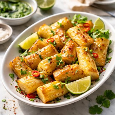 Image of Roasted Cassava Yuca Asado