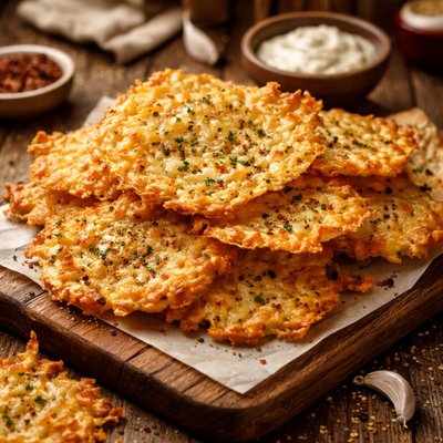 Image of Roasted Cheese Crisps