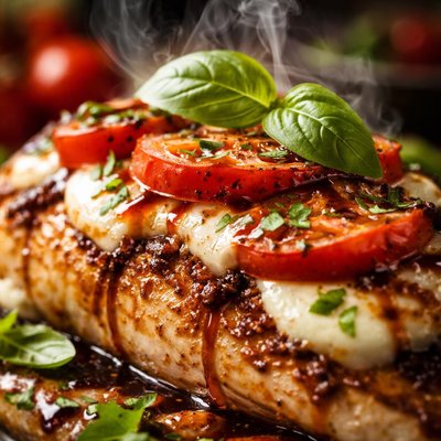 Image of Roasted Chicken Caprese
