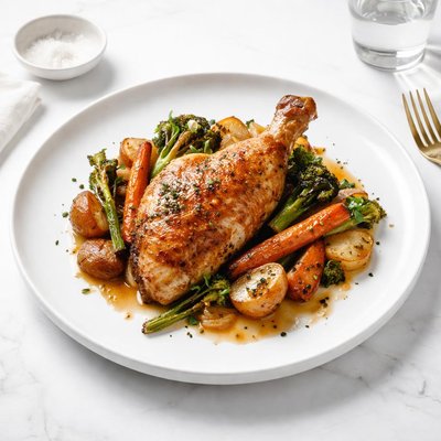 Image of Roasted Chicken with Vegetables