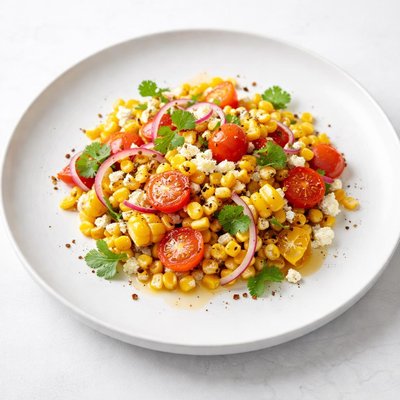 Image of Roasted Corn and Tomato Salad