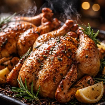 Image of Roasted Cornish Game Hens