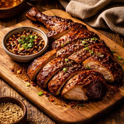 Image of Roasted Duck W Spicy Sauce