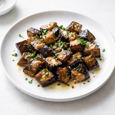 Image of Roasted Eggplant for Pasta and Recipes