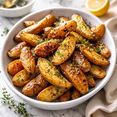 Image of Roasted Fingerling Potatoes with Seasoned Salt