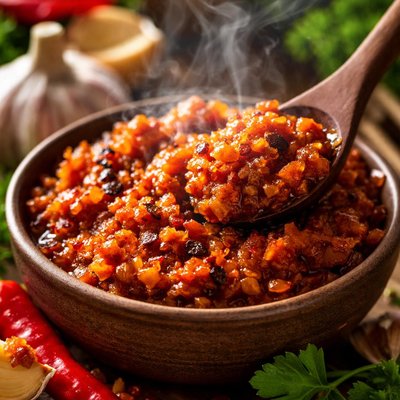 Image of Roasted Garlic and Pepper Paste