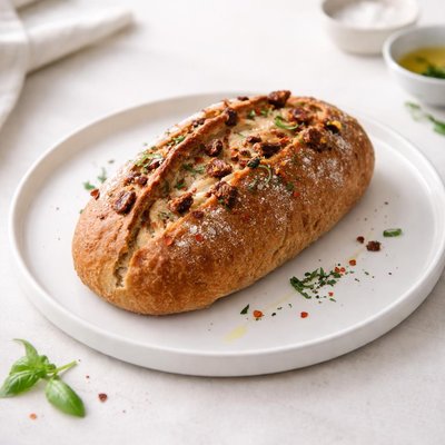 Image of Roasted Garlic and Sun Dried Tomato Loaf