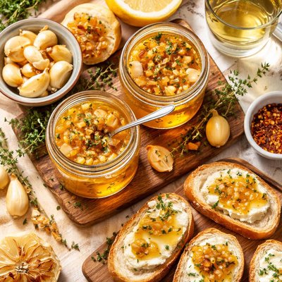 Image of Roasted Garlic and White Wine Jelly
