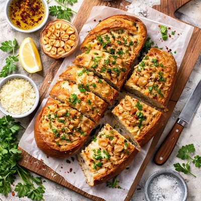 Image of Roasted Garlic Bread