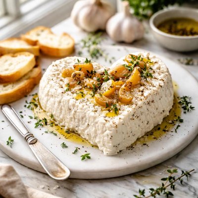 Image of Roasted Garlic Cheese Garlic Coeurs a La Creme