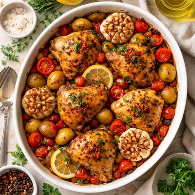 Image of Roasted Garlic Chicken