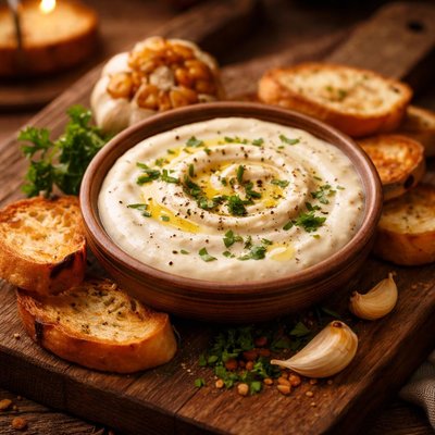Image of Roasted Garlic Dipping Sauce