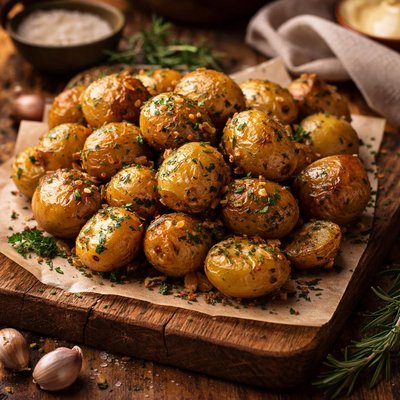 Image of Roasted Garlic Herb New Potatoes