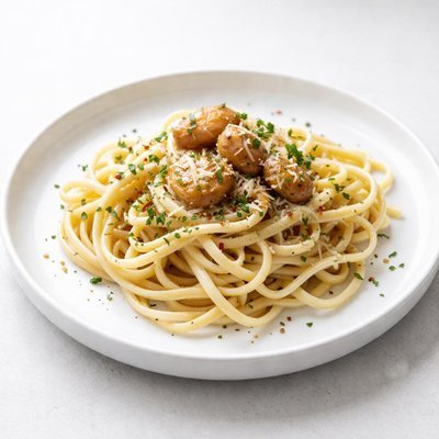 Image of Roasted Garlic Linguini a La Cafe Tosca
