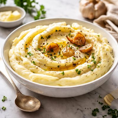 Image of Roasted Garlic Velvet Mashed Potatoes