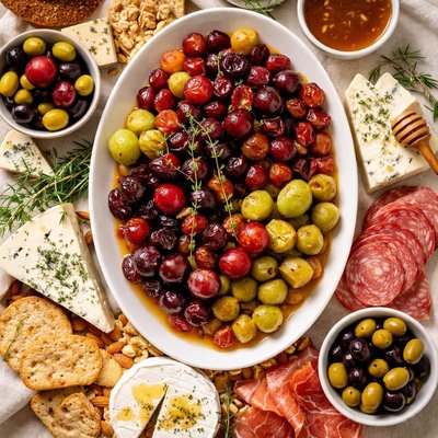 Image of Roasted Grapes for Cheese Platter