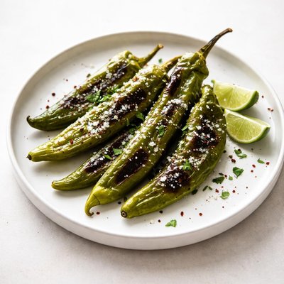 Image of Roasted Green Chiles