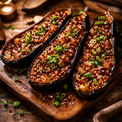 Image of Roasted Miso Eggplant