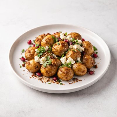 Image of Roasted New Potatoes Middle Eastern Style