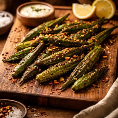 Image of Roasted Okra