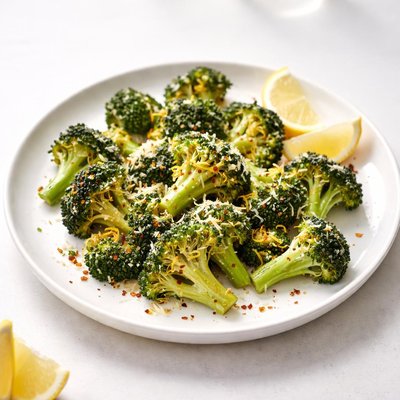 Image of Roasted Parmesan Lemon Broccoli